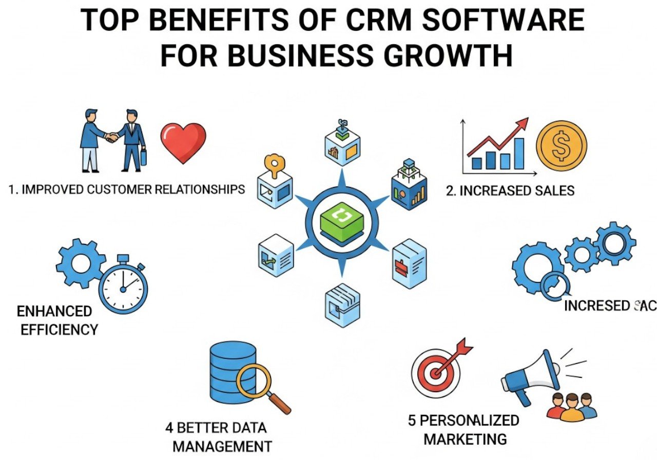 Top Benefits of CRM Software for Business Growth